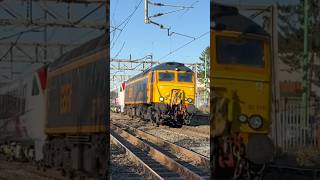 Class 57 dragging a class 720 - 57310 drags the last Class 720 from Litchurch Lane