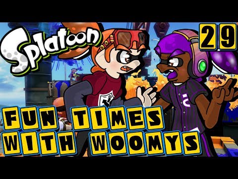 Fun Times With Woomys! Weapon Randomizer! Salty Squids at Saltspray Rig | Splatoon (Episode 29)