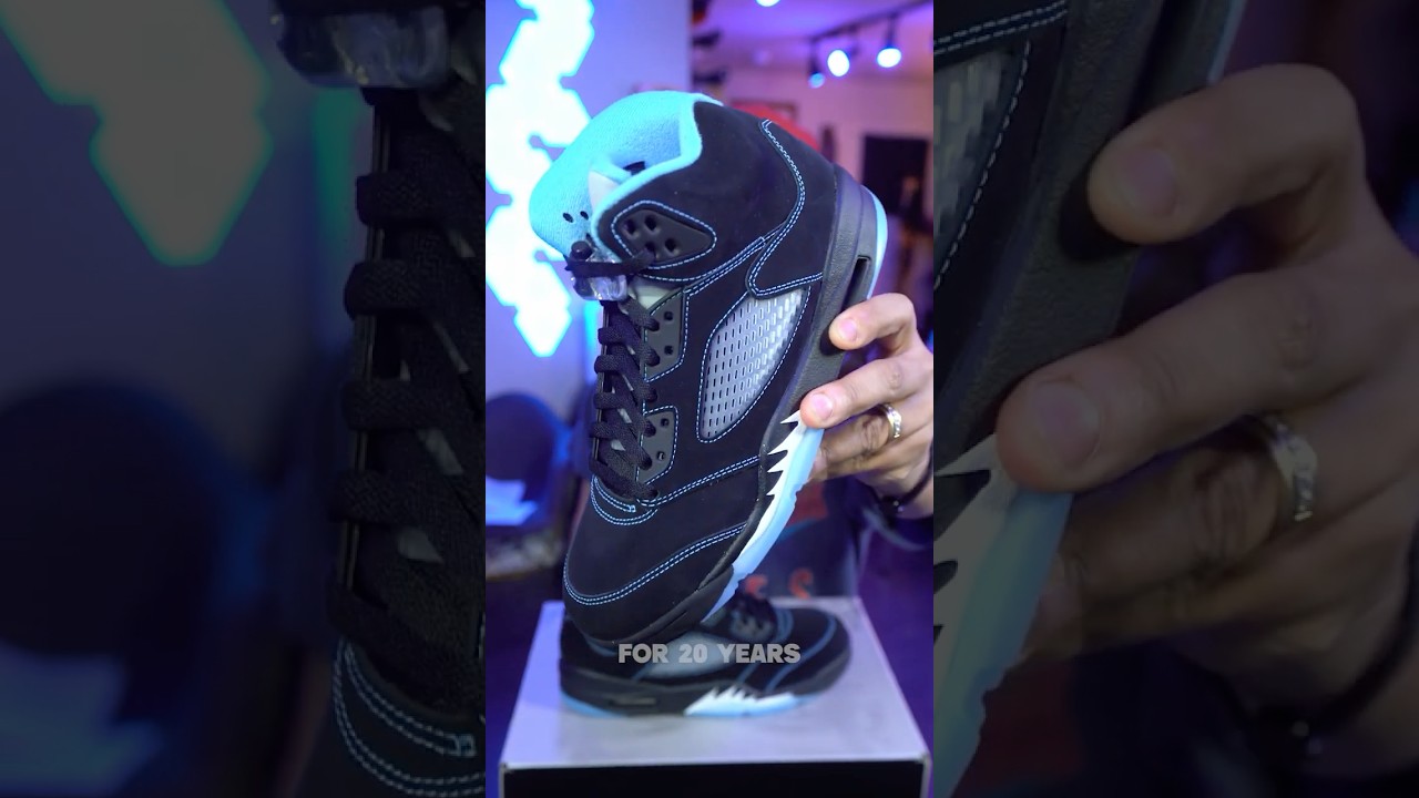 Jordan 5 Black University Blue Finally Back After 20 Years