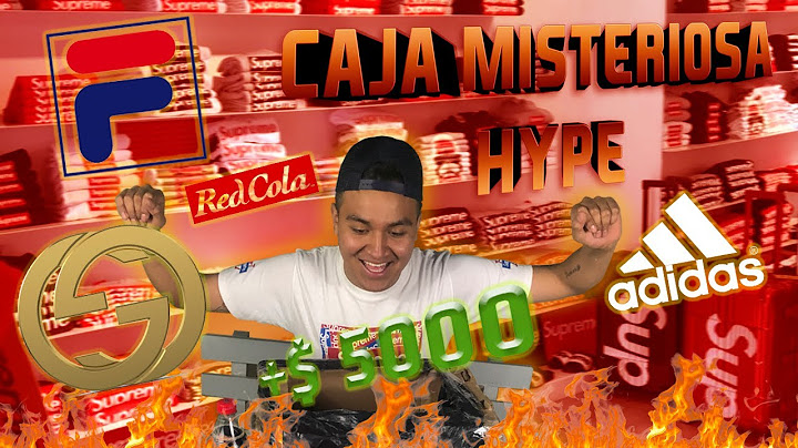 Abriendo CAJA MISTERIOSA HYPE! con un valor de 5 mil pesos!