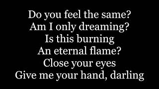 The Bangles - Eternal Flame ( lyrics ) Resimi