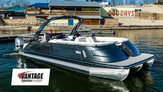 Vantage Guard Tritoon-Schutzfolierung auf einer Bennington 30QX – Passen Sie Ihre Ponton-Folie in...