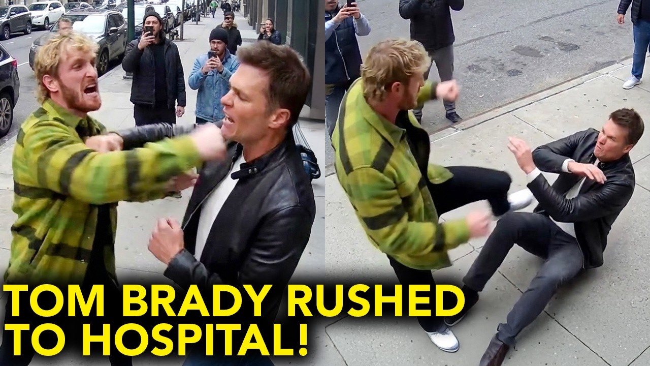 New Heated Footage Between Tom Brady & Logan Paul Goes Viral