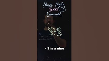How: The Butterfly Method for Adding Fractions | 3/2 + 10/3 | Minute Math Tricks Part 158 #shorts