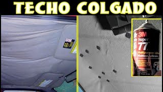 Cómo tapizar techo de auto en tela, Video Instructivo