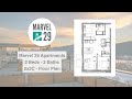 22c floor plan virtual tour  marvel 29 apartments