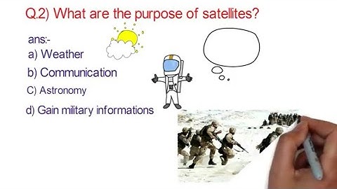 ✔Satellite Quizzes; Questions and Answers