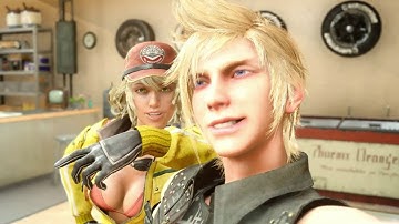 FINAL FANTASY XV Prompto getting mad?