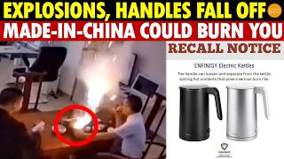 Danger! Chinese Stainless Kettles With Explosions, Fires, Loose Handles Flood US, Toss Immediately
