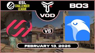 UNiTY vs WHITEBIRD | ESL Challengers S51 - Europe | #BO3 | @TrottahCS [ #cs2 #vod ]