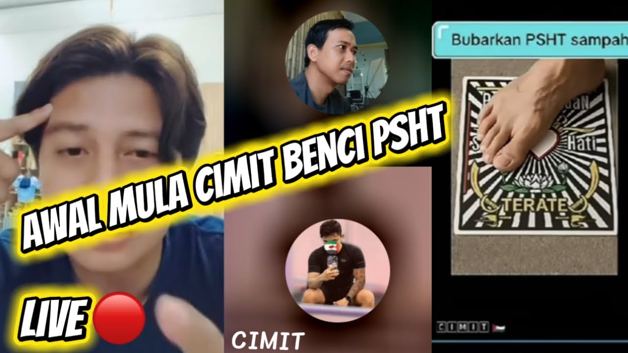 Live Denny dan Cimit awal mula Benci PSHT 
