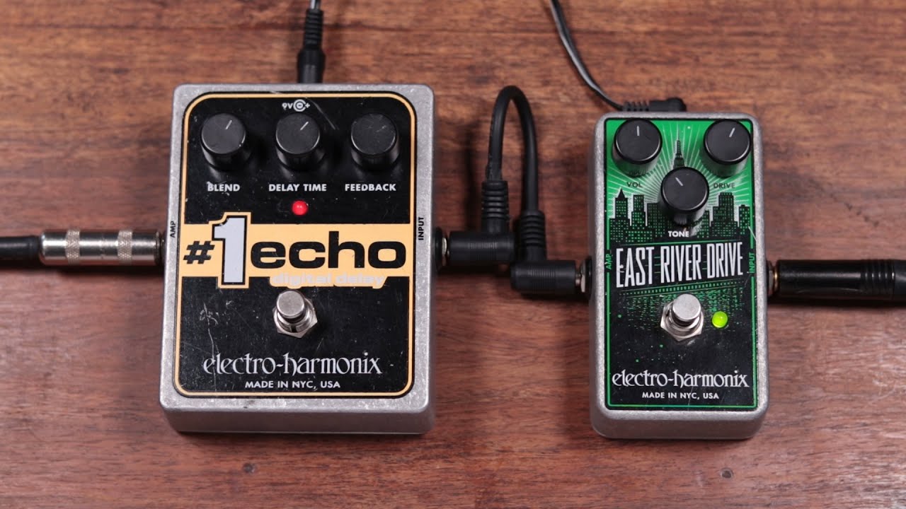 electro-harmonix #1 echo デジタルディレイ Electro-Harmonix #1 Echo - YouTube