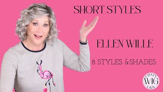 SHORT STYLES / Ellen Wille WIGS / WIG CHAT / 8 STYLES & COLORS / WHY I LOVE THESE STYLES!