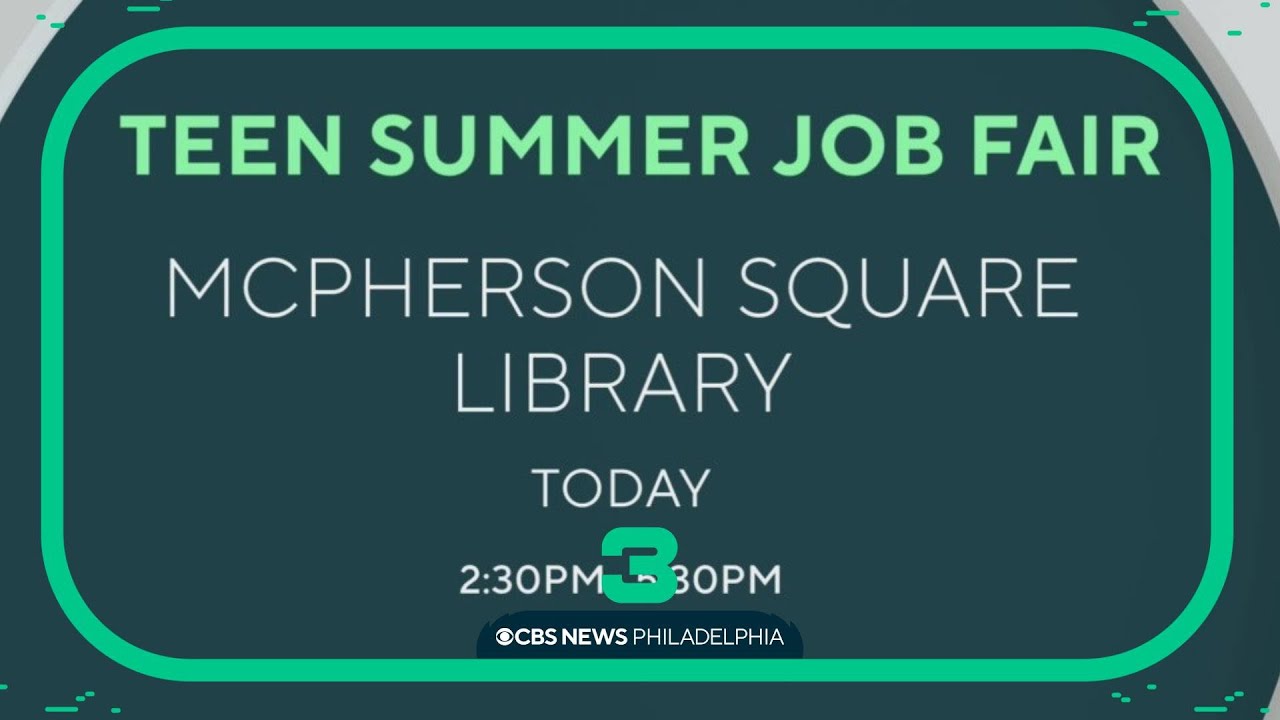 McPherson Square Library to host a teen summer job fair Thursday