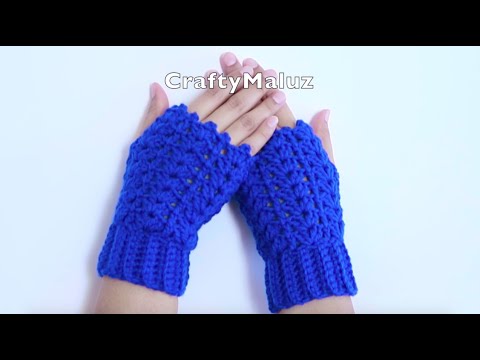 CROCHET TUTORIAL👉 Guantes dedos o Mitones a Paso paso👏 - YouTube