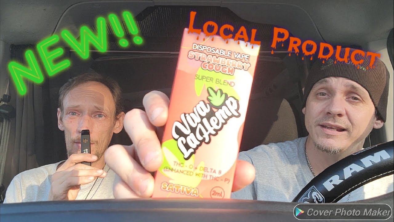 Reviewing the Strawberry Cough super blend by Viva La Hemp (THC-O + DELTA 8 + Enhanced With THC-P)
