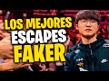 LOS MEJORES ESCAPES DE FAKER EN SU CARRERA ¿EL REY DE LOS ESCAPES? | LEAGUE OF LEGENDS | T1