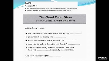 PET 4 Test 4 part 3 questions 14-19