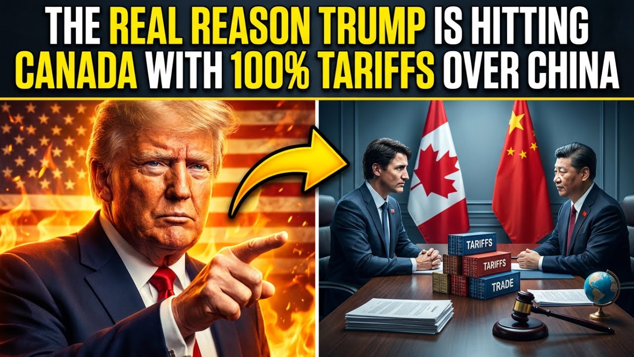The Real Reason Trump Is Hitting Canada With 100% Tariffs Over China | and it's not what you think