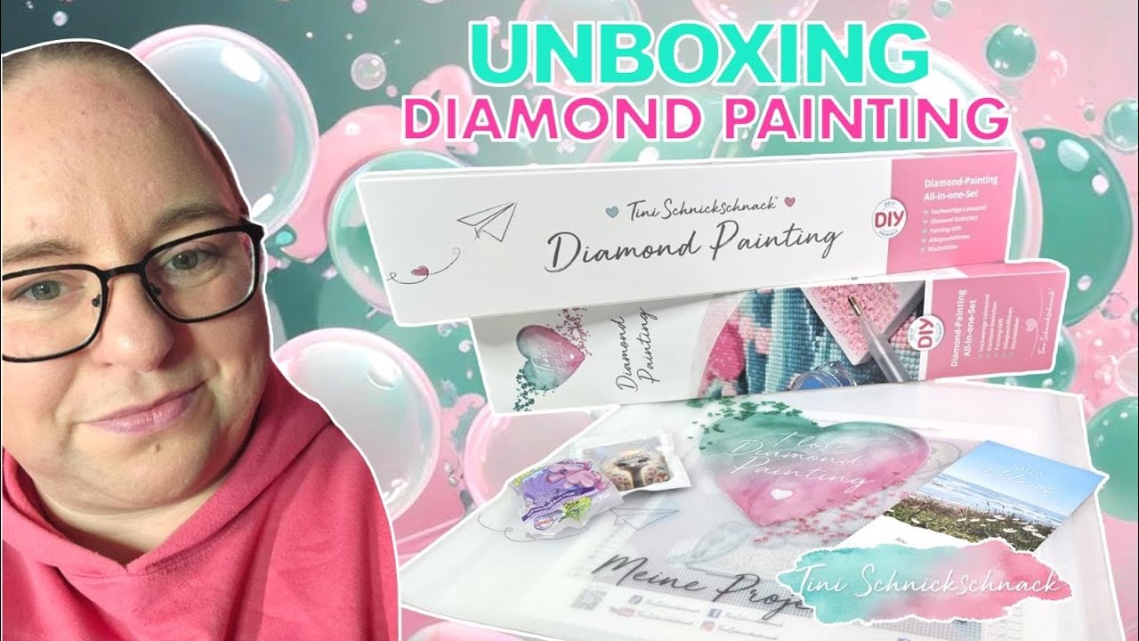XXL DIAMONDPAINTING UNBOXING 2 Bilder & mehr von Tinischnickschnack 🥰