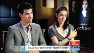 Taylor Lautner and Kristen Stewart Funny Moments