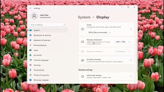 Change Display Resolution Windows 11 [Tutorial]