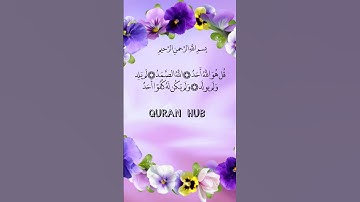 #سورة_الإخلاص #ikhlas #peacefulquran #egzonibrahimi #quranicblessings #islamicprayer #quran