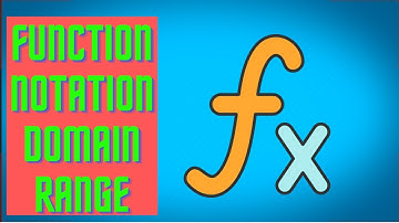Function Fundamentals: Notation, Domain and Range (2021) | Math Made Easy