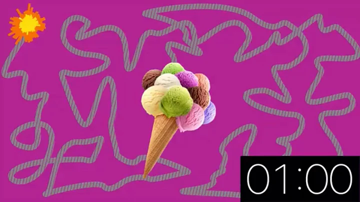 1 Minute Timer - Icecream Explosion