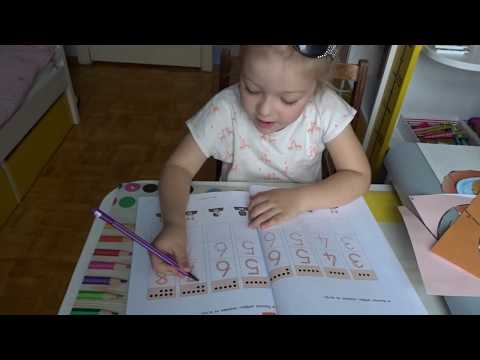 Считаем и вырезаем по рабочим тетрадям kumon