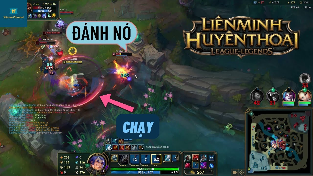 Liên Minh Huyền Thoại : Wukong Rừng Đè Rừng Tiếp Tục Hành Team Bạn #14 | Xì Trum Channel