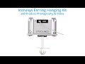 360 earring photography  using the iconasys double earring hanging kit