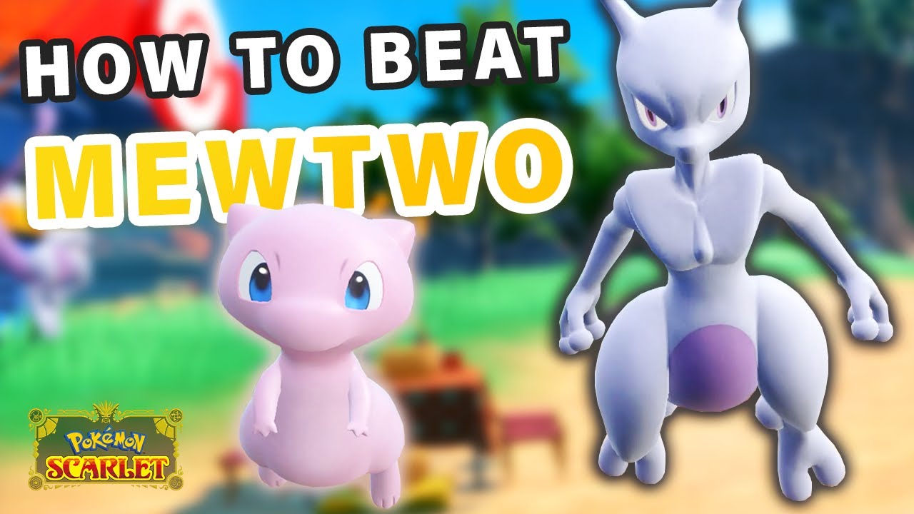 How to beat Mewtwo Tera Raid in Pokemon Scarlet and Violet