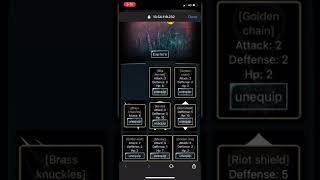 React RPG game project v1