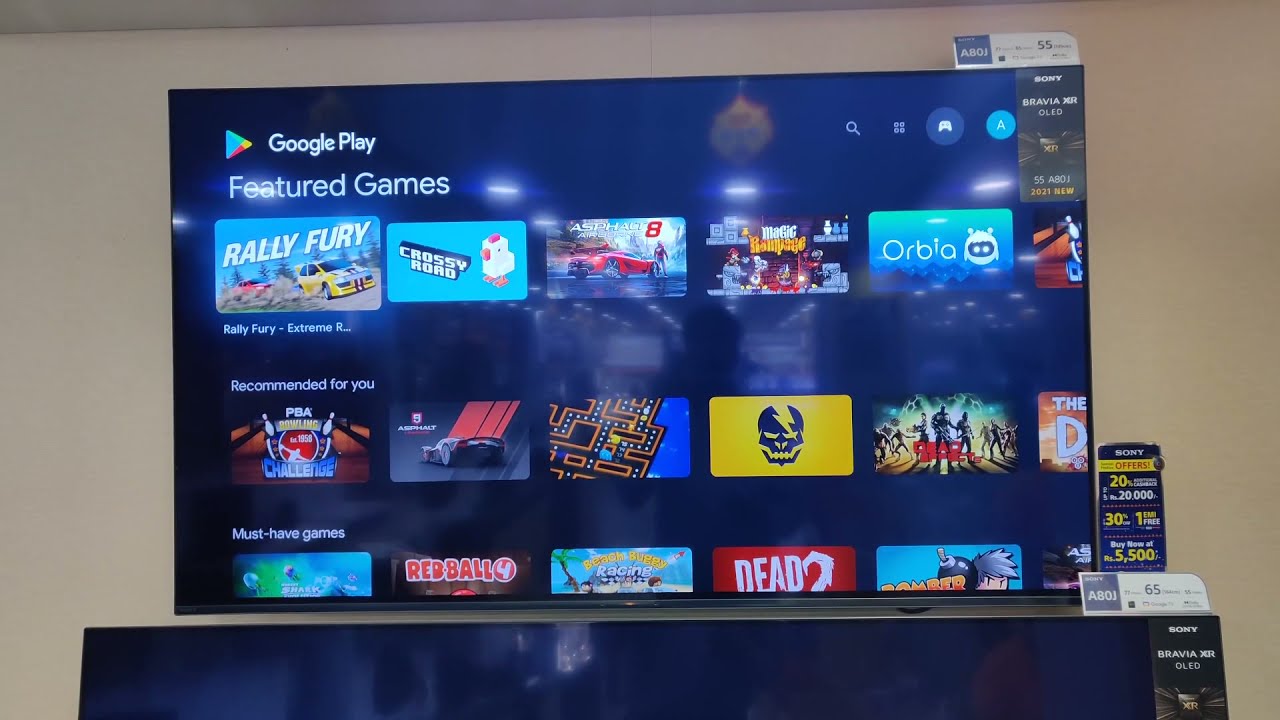 Sony store TV the on YouTube - Google to How play Google open