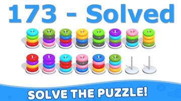 Color Hoop Stack - Level 173