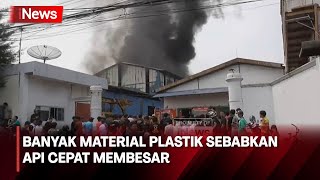 Kebakaran Pabrik Barang Elektronik di Tangerang, 4 Unit Mobil Damkar Diterjunkan - iNews Sore 06/05