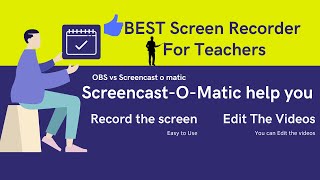 Best Easy Screen Recorder Screencast o Matic | Record & Edit Video | For teachers Only screenshot 5