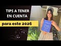Tips a tener en cuenta para este 2026