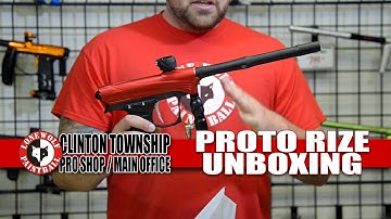 Dye Proto Rize Paintball Gun Unboxing & Comparison Proto Rail | Lone Wolf Paintball Michigan