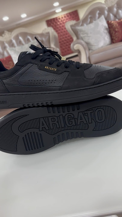 Axel Arigato Dice Mono Black Suede #axelarigato #shoes #sneakers #sneakerhead #sneakerunboxing