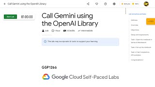 Call Gemini using the OpenAI Library GSP1266