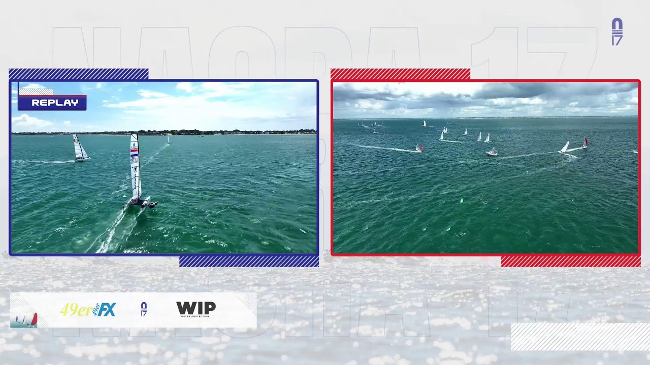 ⁣🎥 LIVE RACING | 49er, 49erFX & Nacra 17 World Championships 2026 | Quiberon