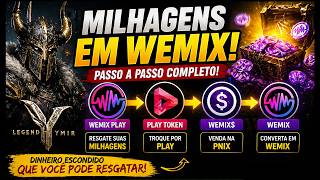 GANHE DINHEIRO NO YMIR! Como Resgatar Milhagens e Converter em WEMIX (Guia Completo Web3 Ymir)