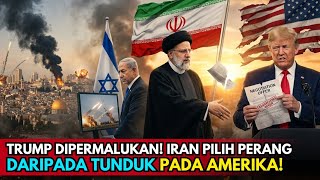 Iran Attacks Israel As Trump Offers Negotiations Tehran Refuses To Be Dictated To By America