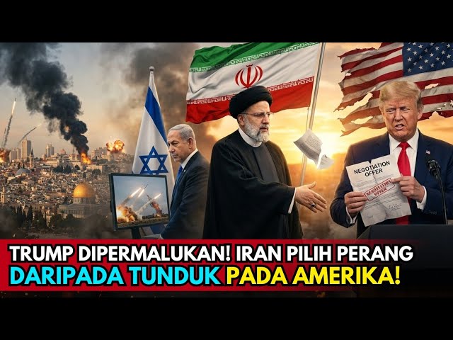 Iran Serang Israel Saat Trump Tawarkan Negosiasi: Teheran Tak Sudi Didikte Amerika