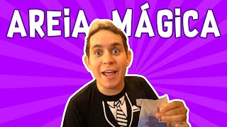 COMO FAZER AREIA MÁGICA