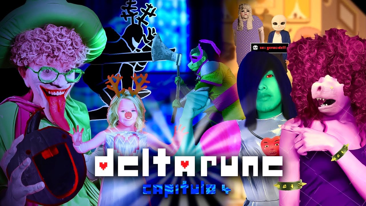 DELTARUNE CAPITULO 4 es la MEJOR historia de un PAPA BORRACHO