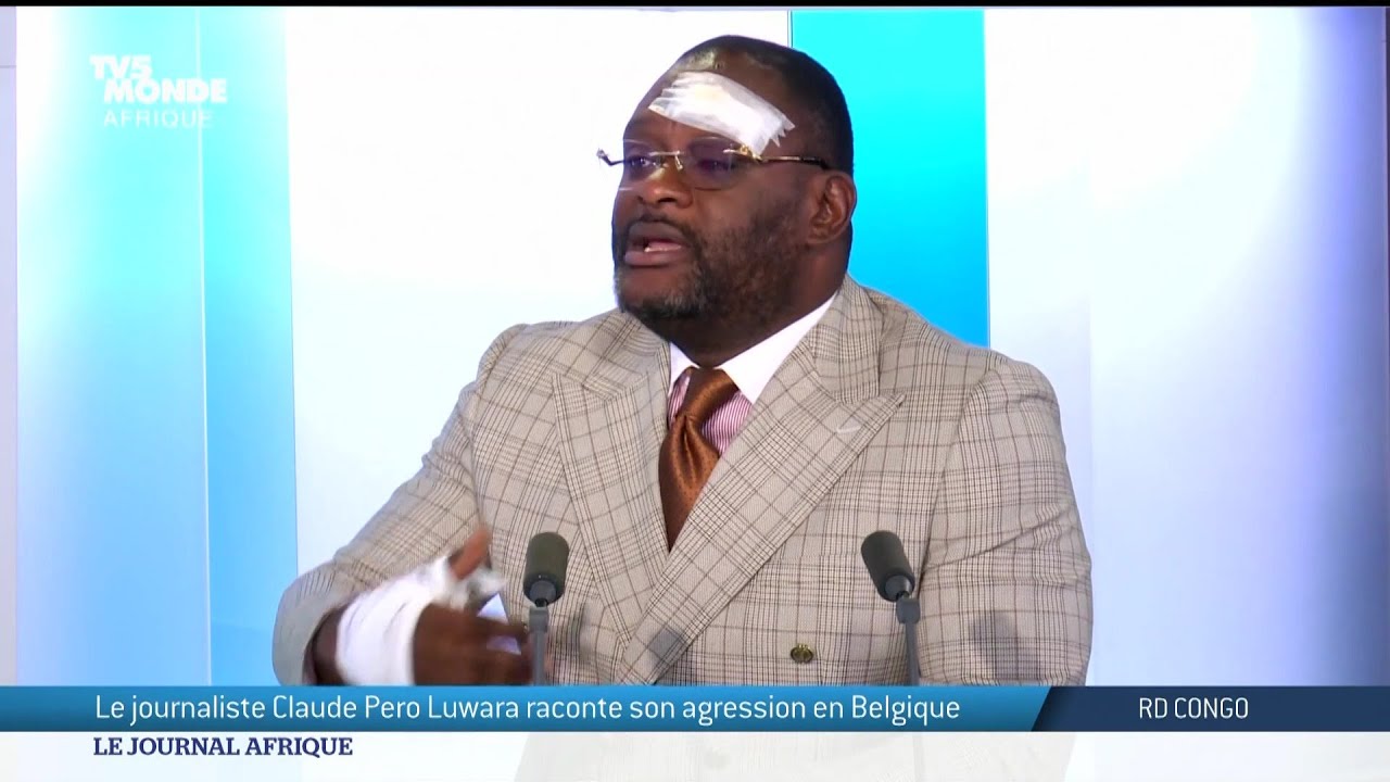 RD Congo : agression du journaliste Claude Pero Luwara en Belgique