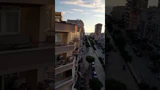 Просто вечерний Махмутлар с крыши одного из зданий #ахкакхочетсяжить #вечерниймахмутлар #махмутлар